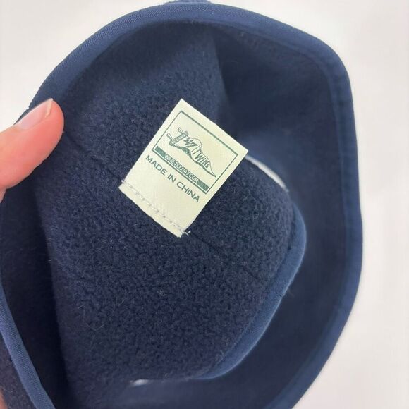 Minnesota Twins Navy Blue Fleece Winter Headband Women's - Picture 3 of 4